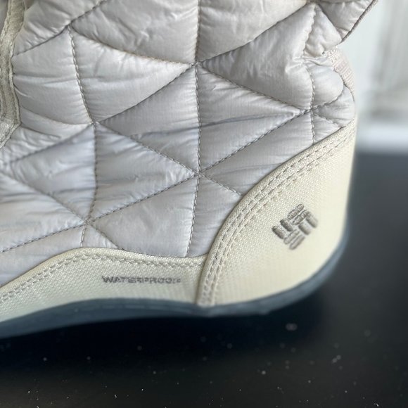 Columbia Women's Mix Mid III Waterproof White Winter Boots Size 10 YL5164-920 - Picture 6 of 11